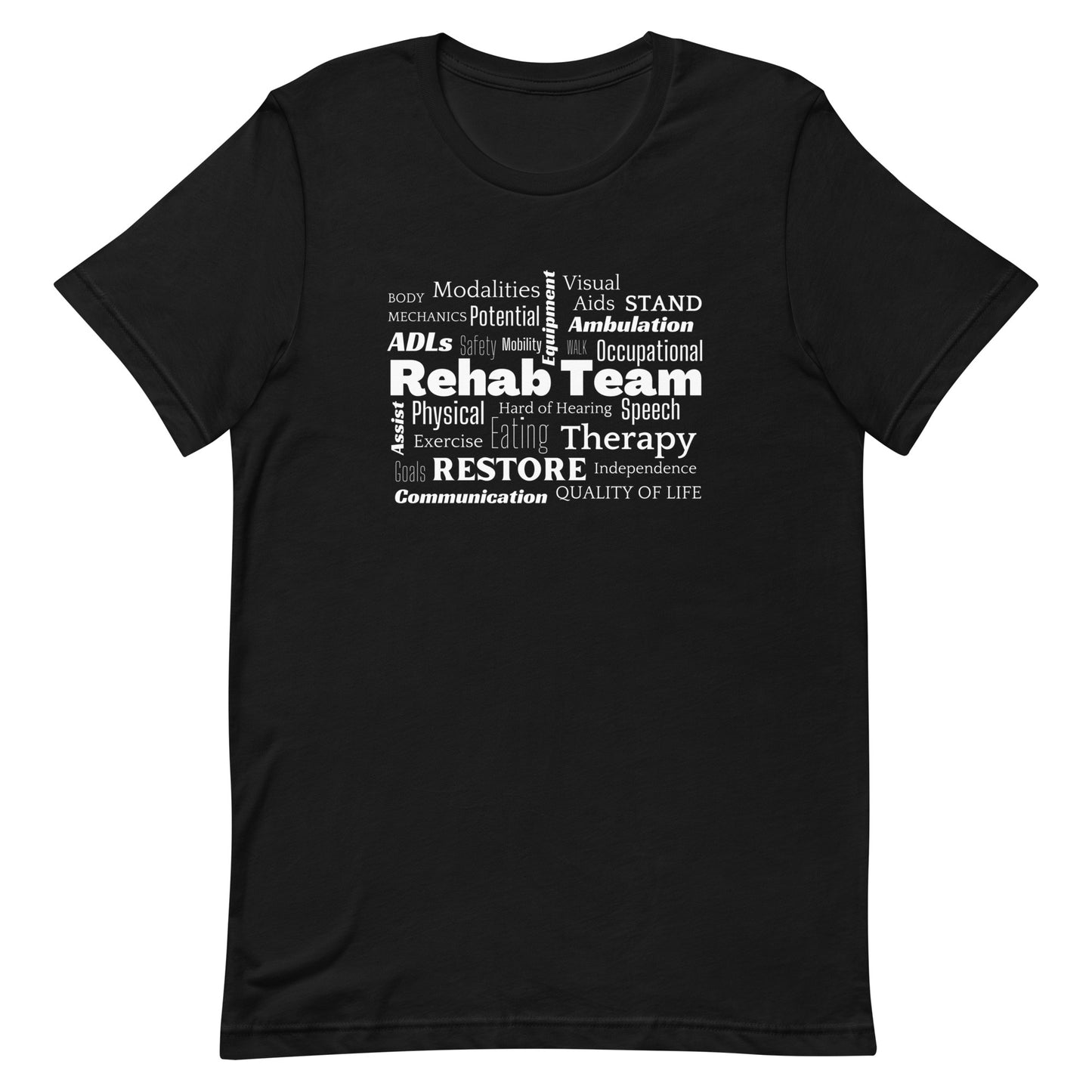 Rehab Team Definition Tee - ST | PT | OT