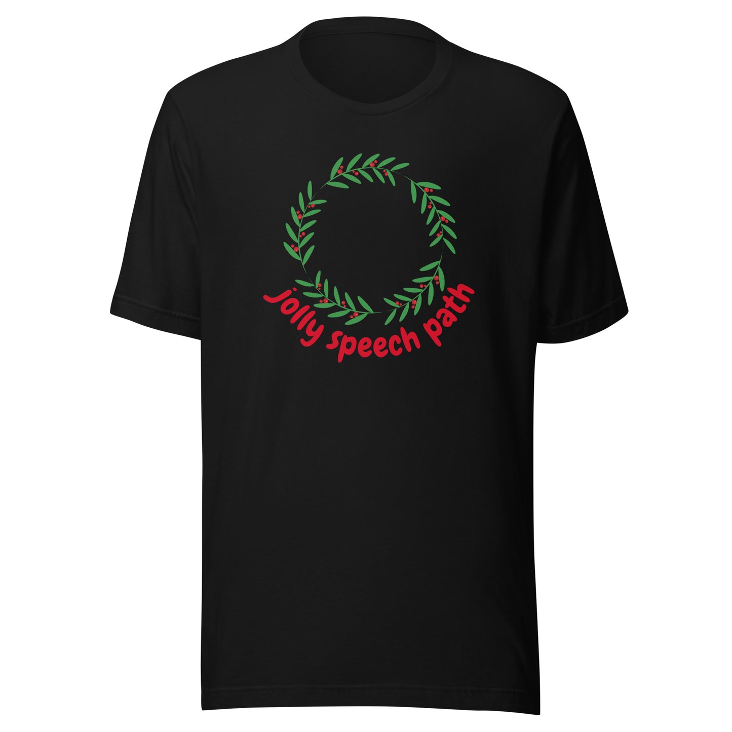 Jolly Speech Path Wreath Tee