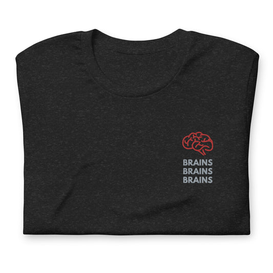 BRAINS Embroidered Tee