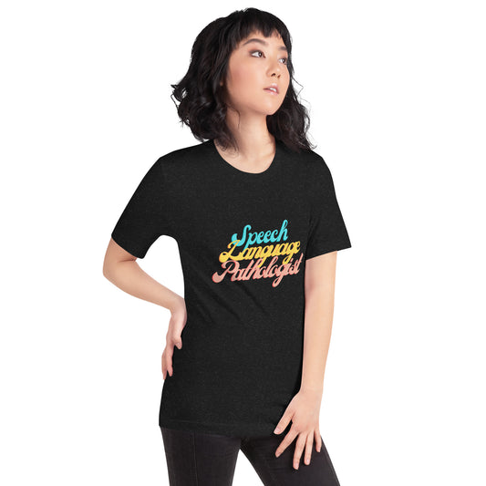 Speech Language Pathologist Retro Tee