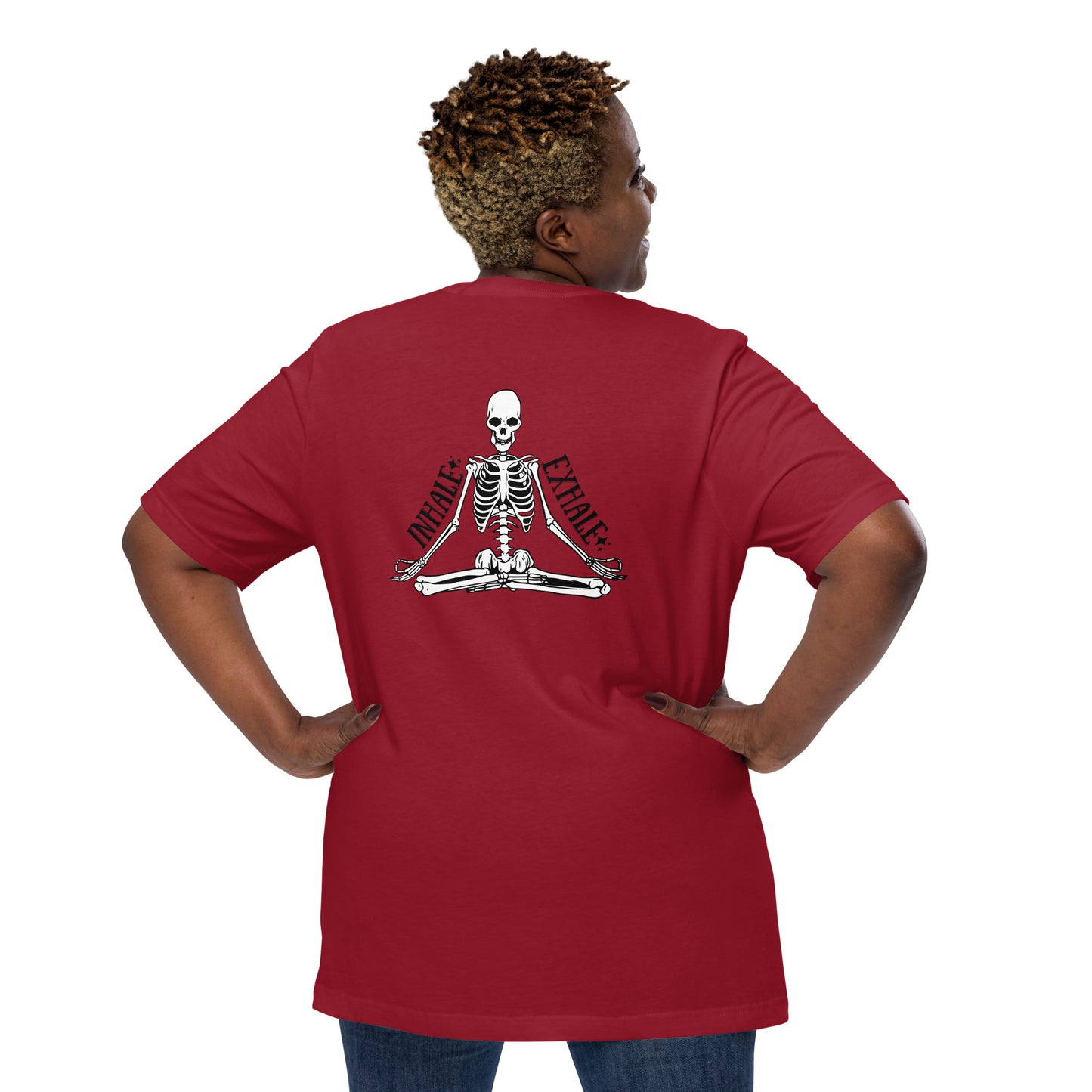 Breath Yoga Skeleton Tee