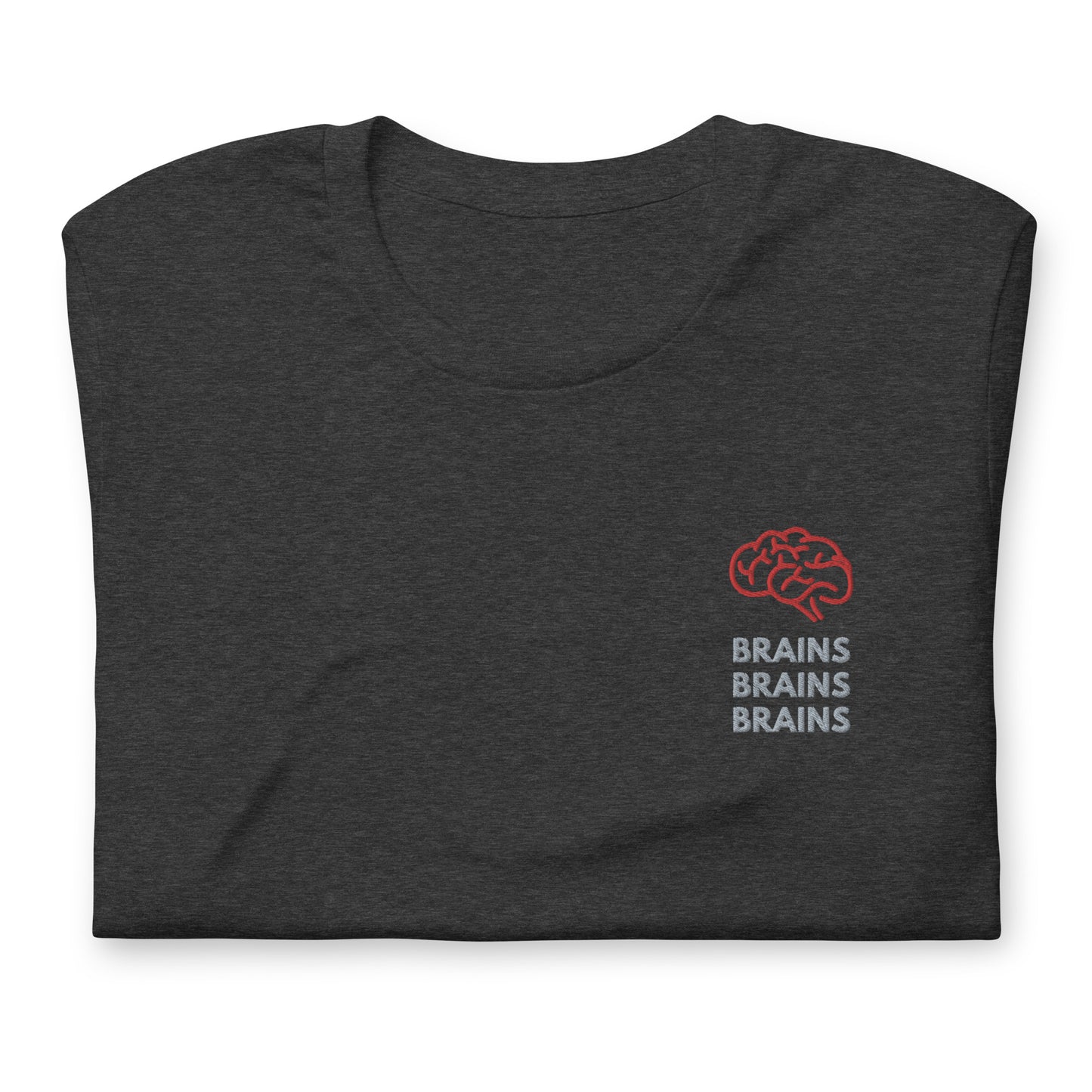 BRAINS Embroidered Tee