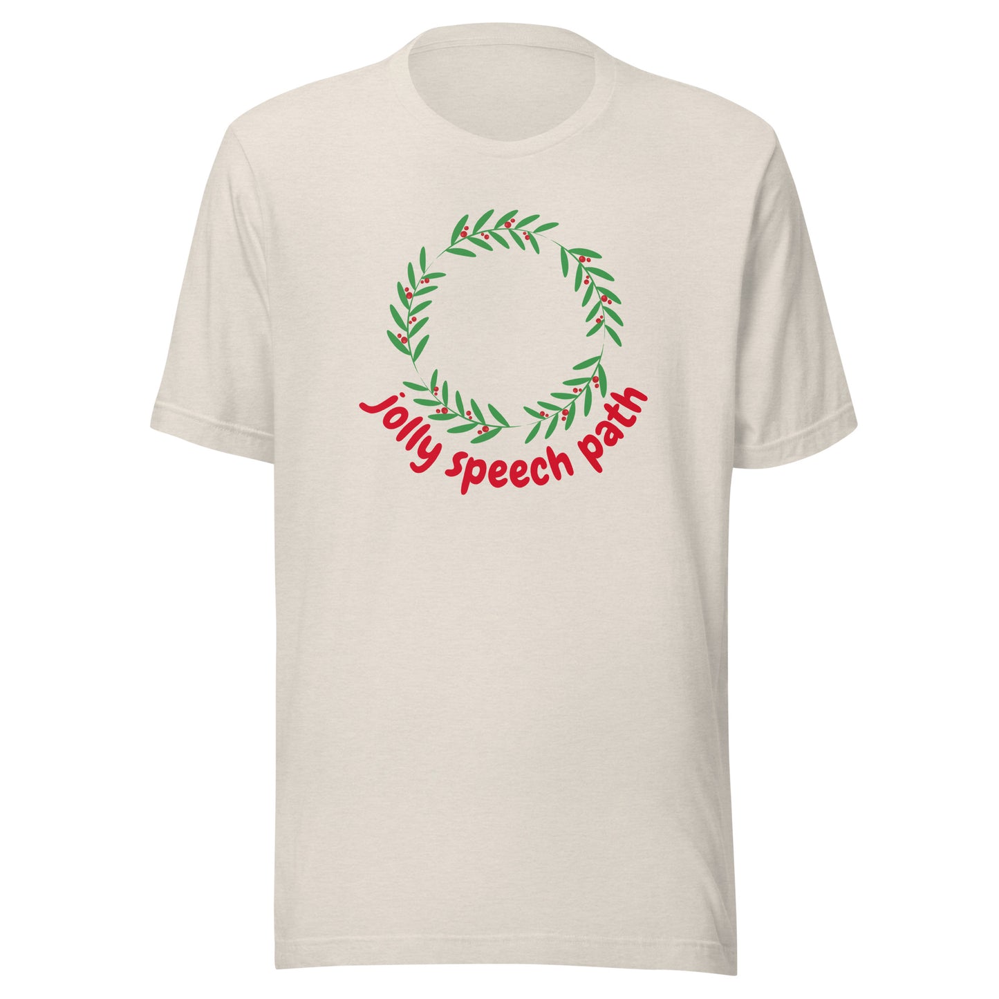 Jolly Speech Path Wreath Tee