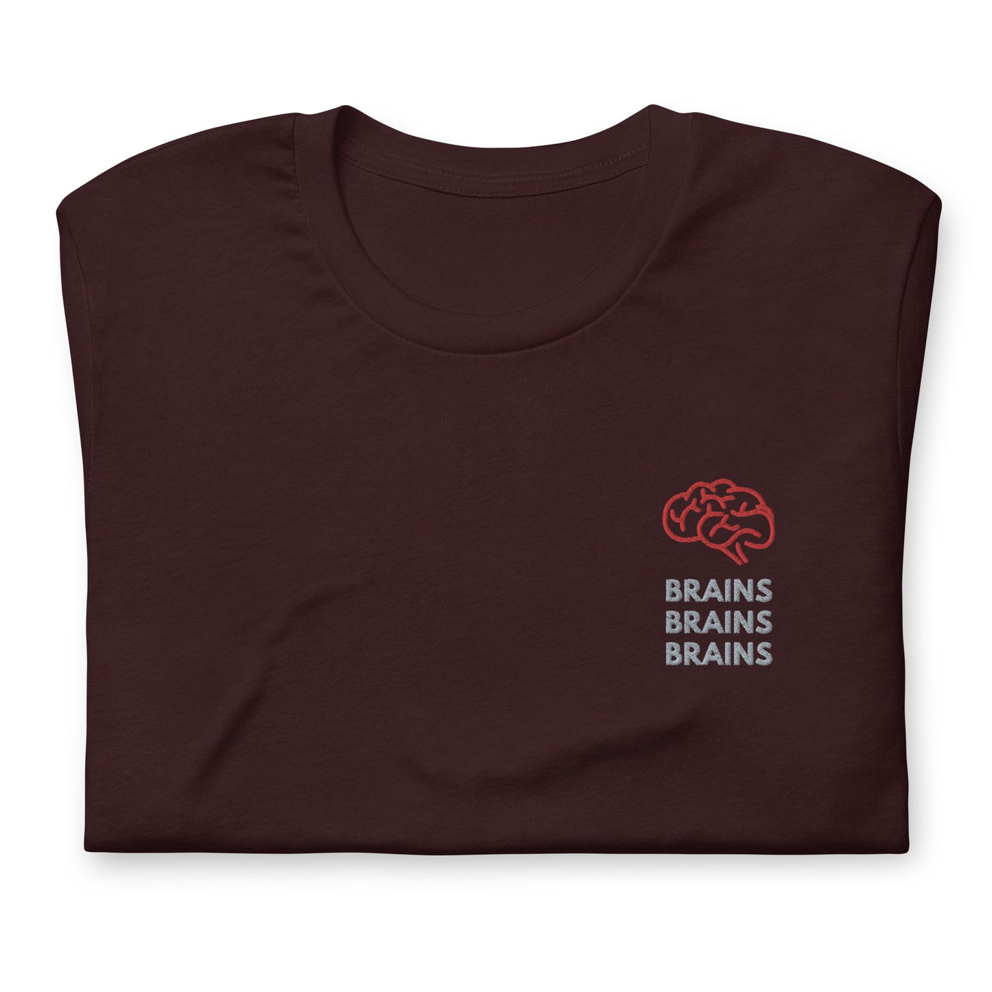 BRAINS Embroidered Tee