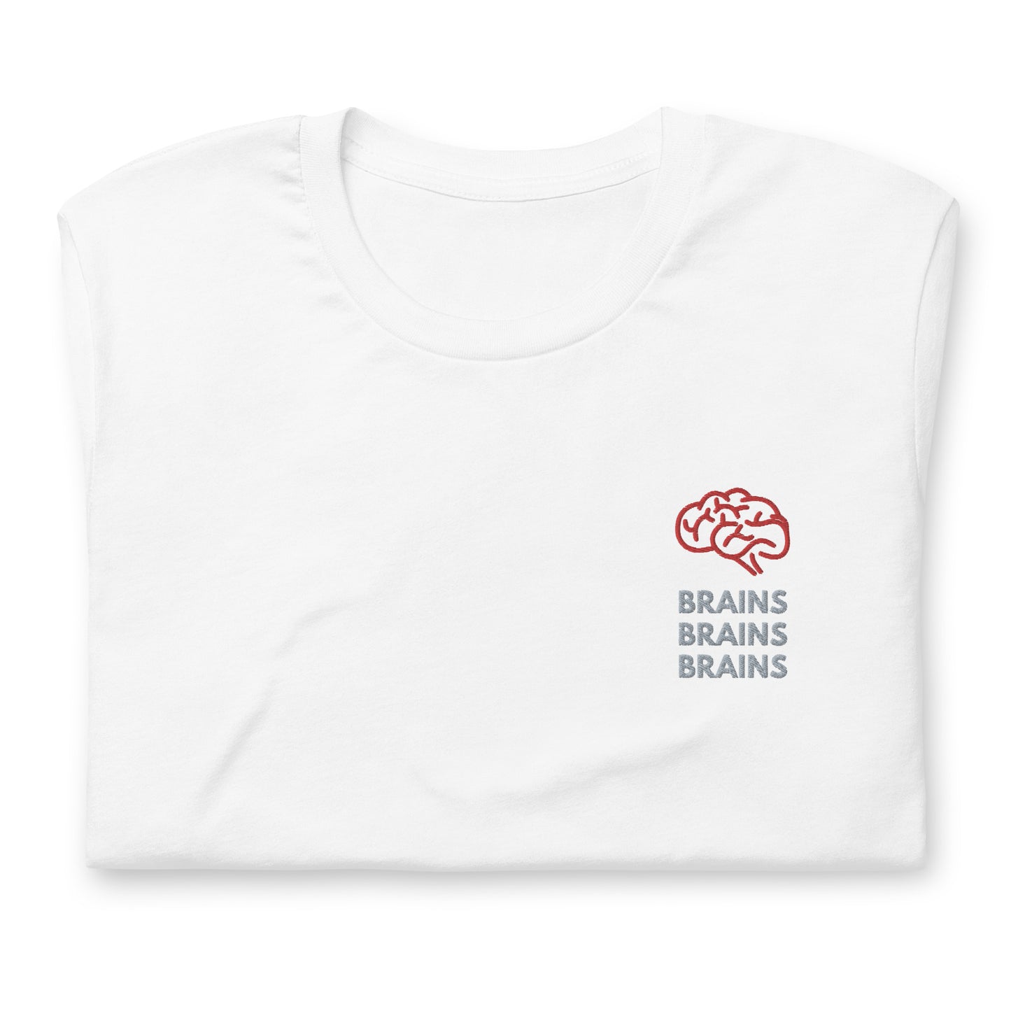 BRAINS Embroidered Tee