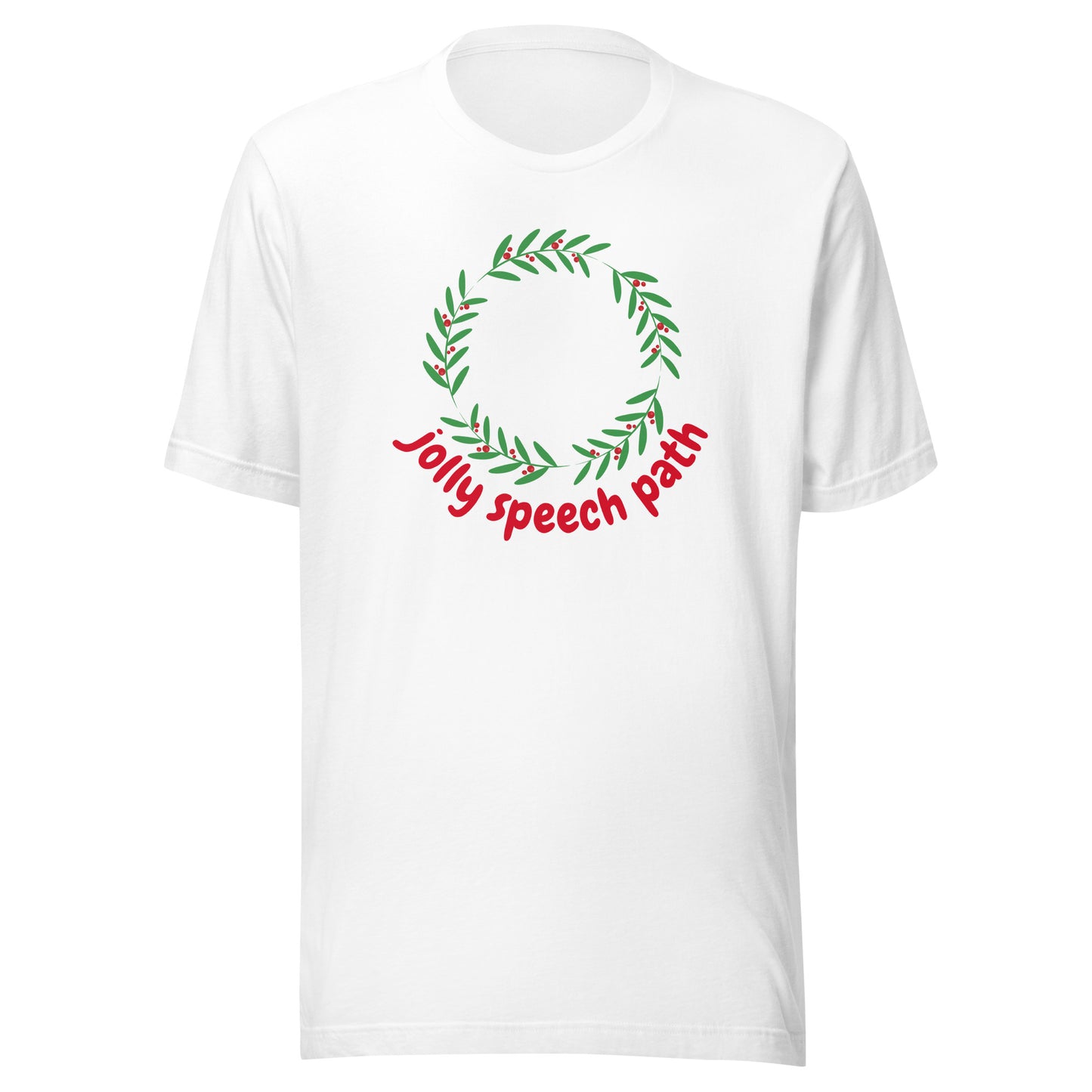 Jolly Speech Path Wreath Tee