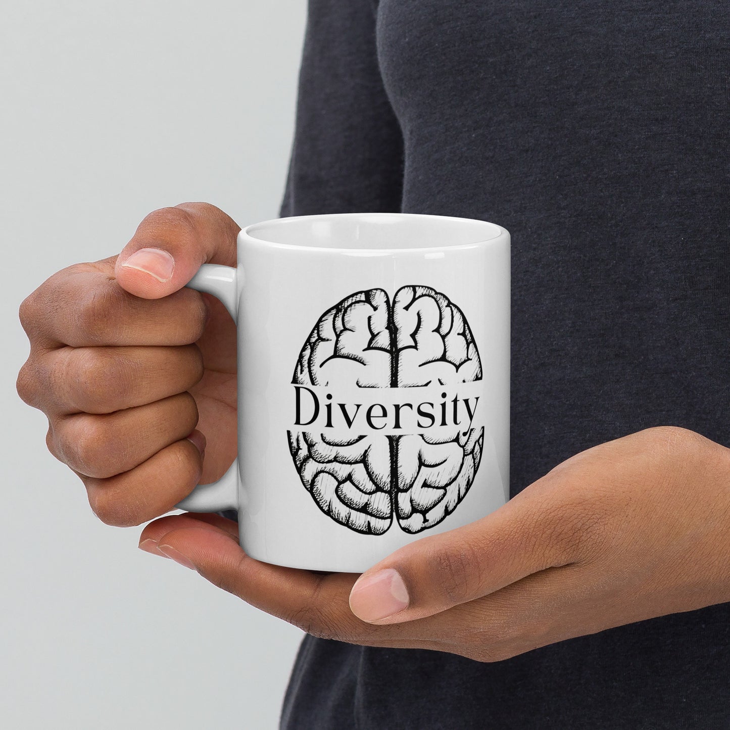 Celebrate Diversity Brain Mug