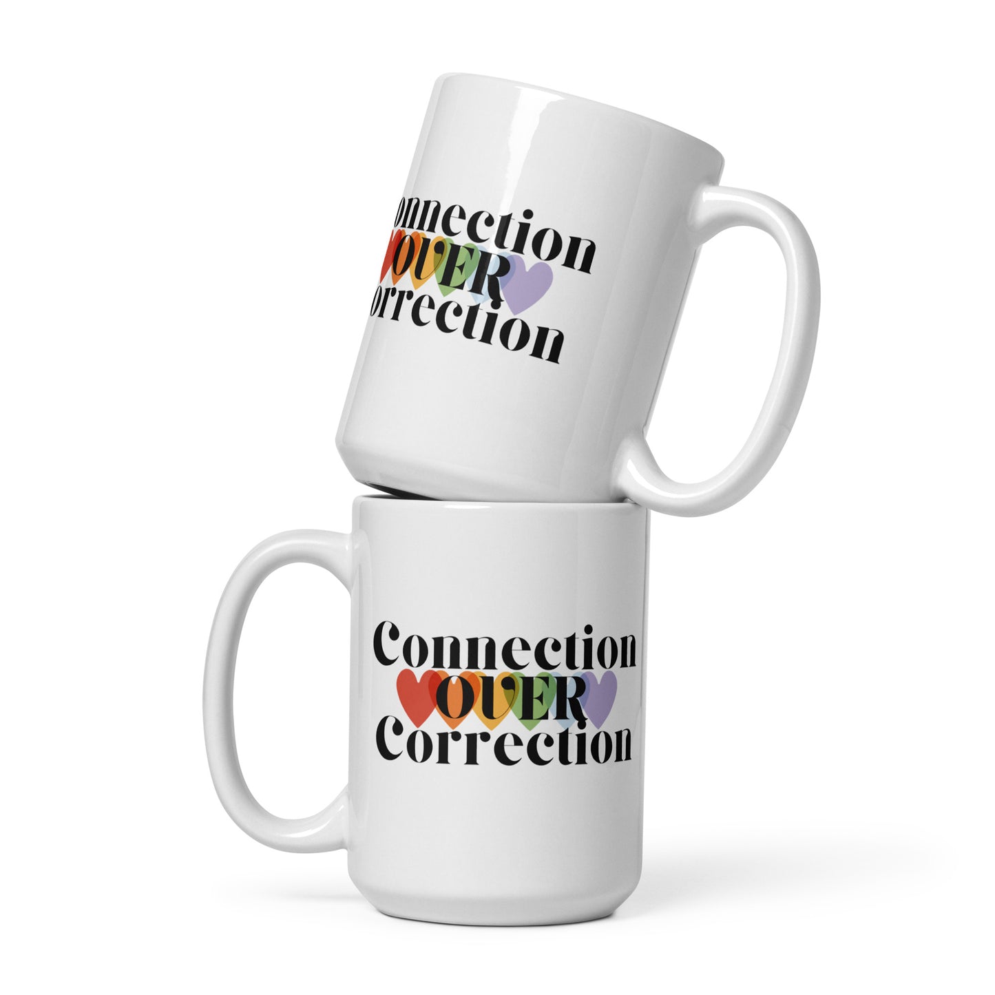 Connection Over Correction Mug