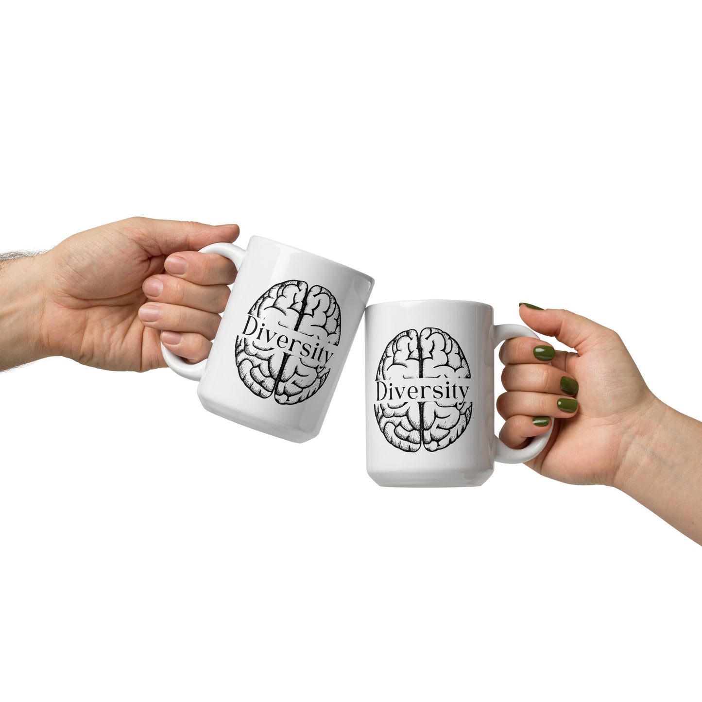 Celebrate Diversity Brain Mug