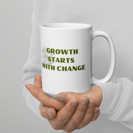 Growth Starts With Change Mug