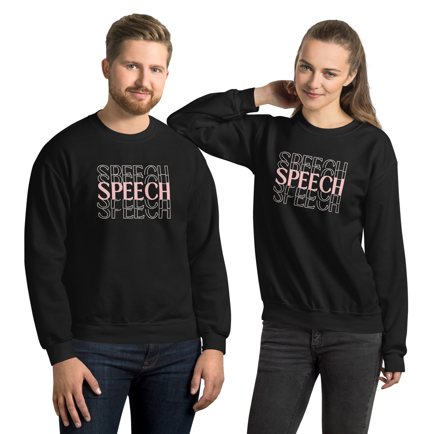 Speech Speech Speech Crewneck