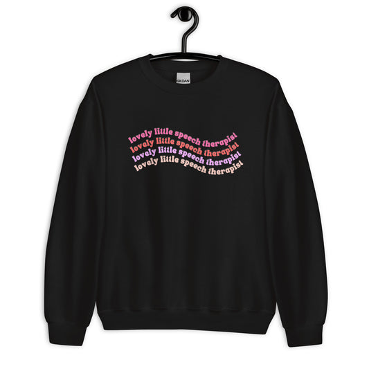 Lovely Little Speech Therapist Crewneck