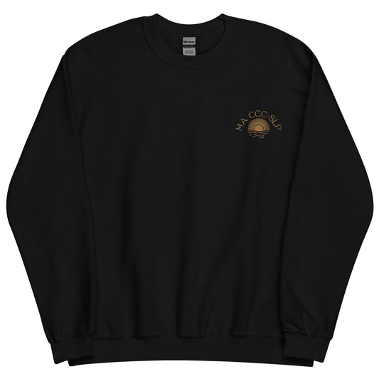 M.A. CCC-SLP Crewneck | Embroidered