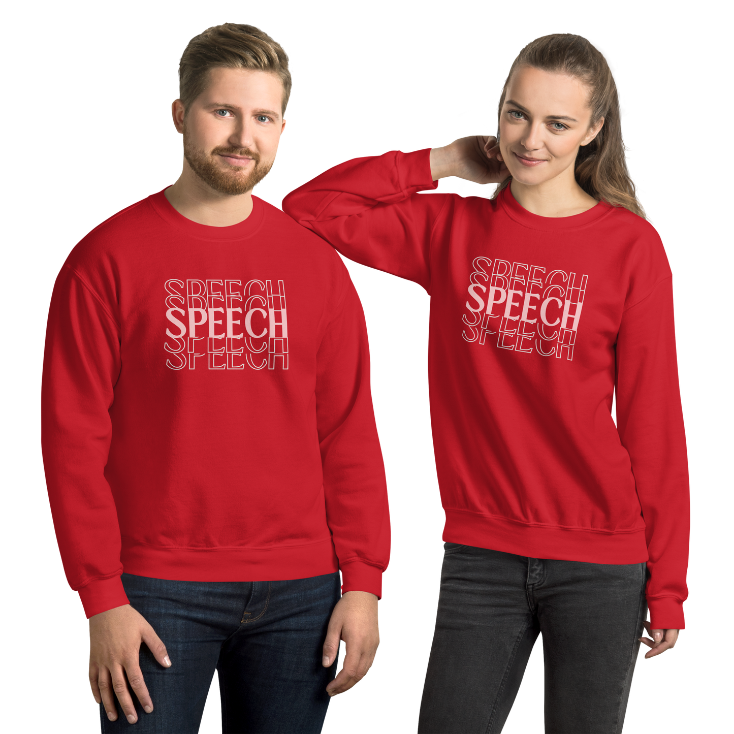 Speech Speech Speech Crewneck