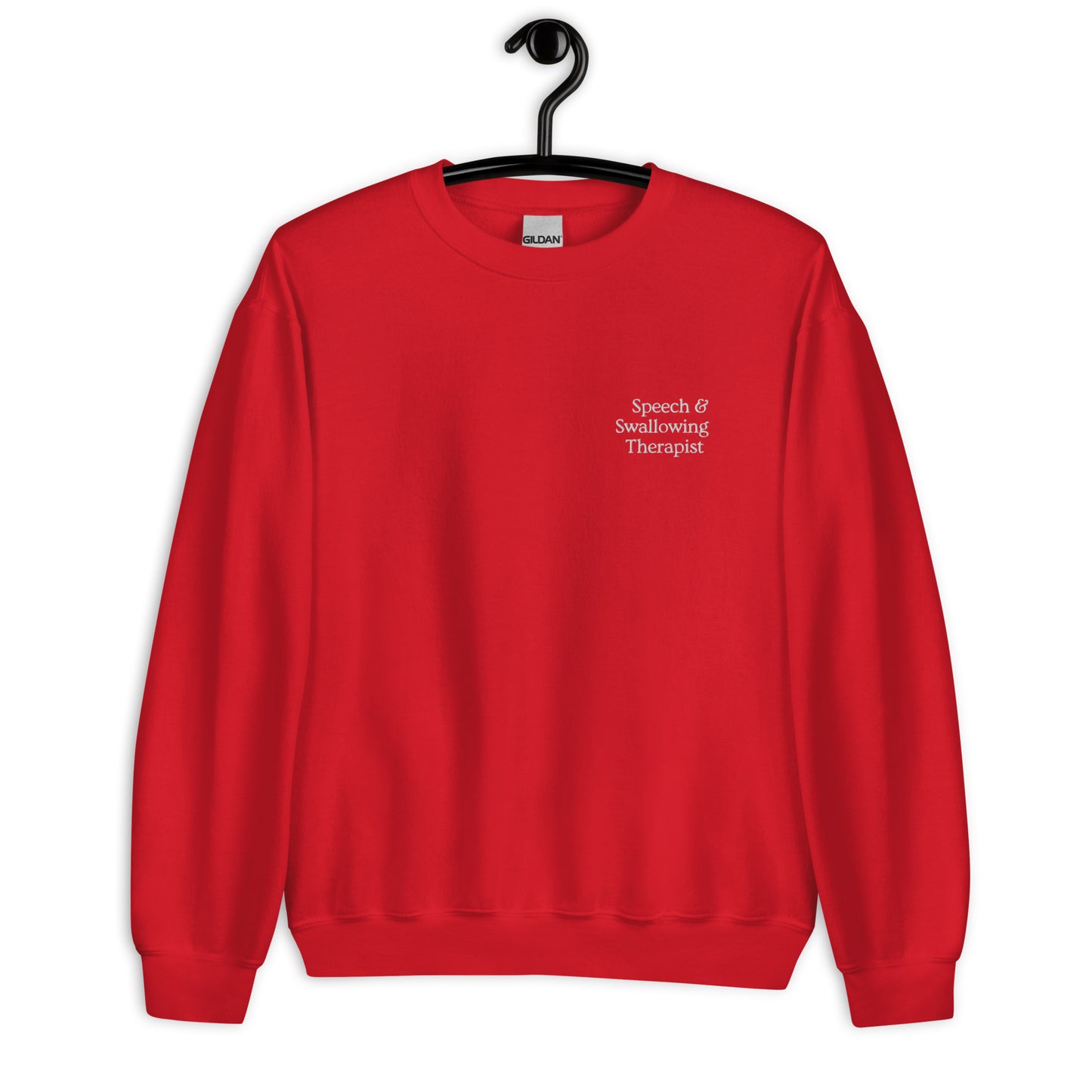 Speech & Swallowing Therapist Crewneck - Embroidered