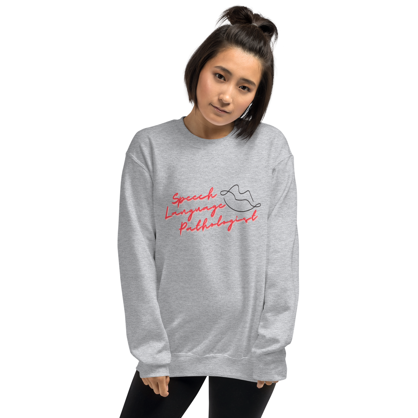 Speech Language Pathologist Lips Sweatshirt