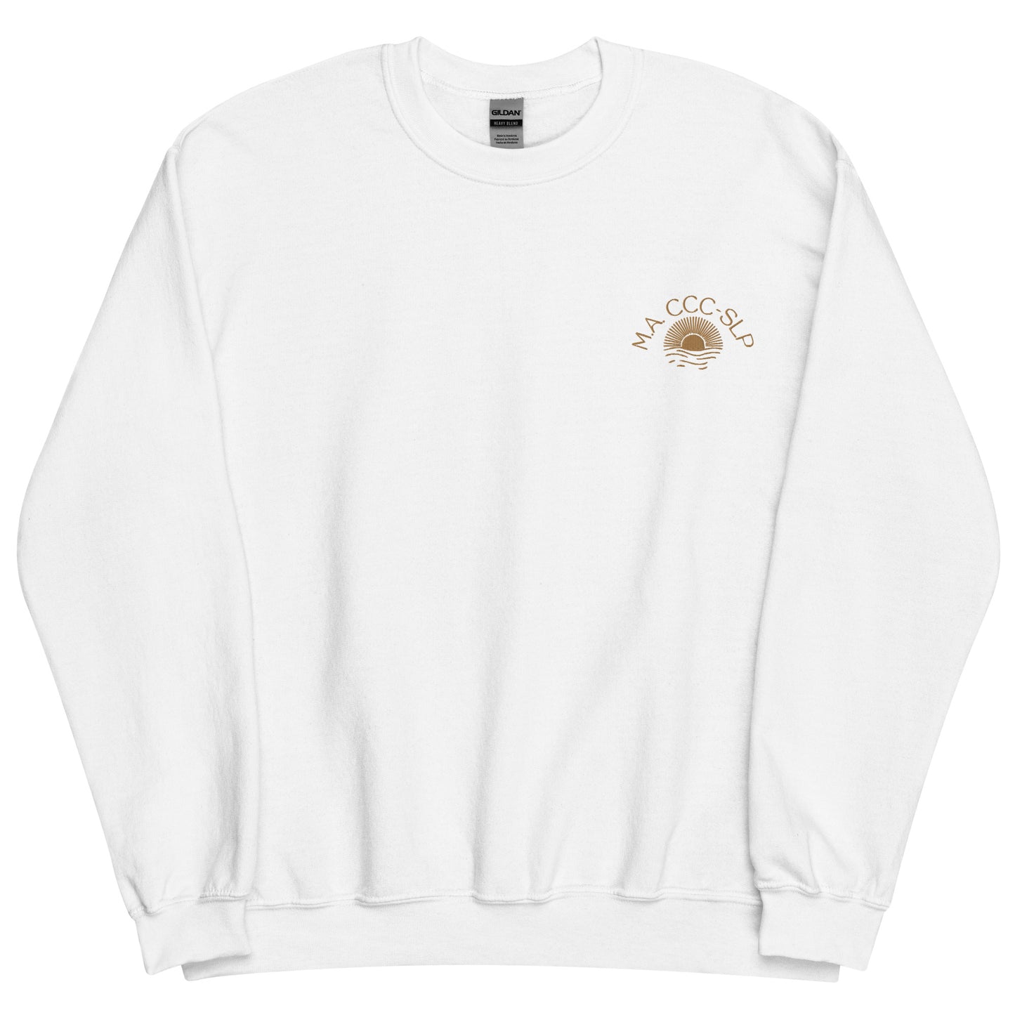 M.A. CCC-SLP Crewneck | Embroidered