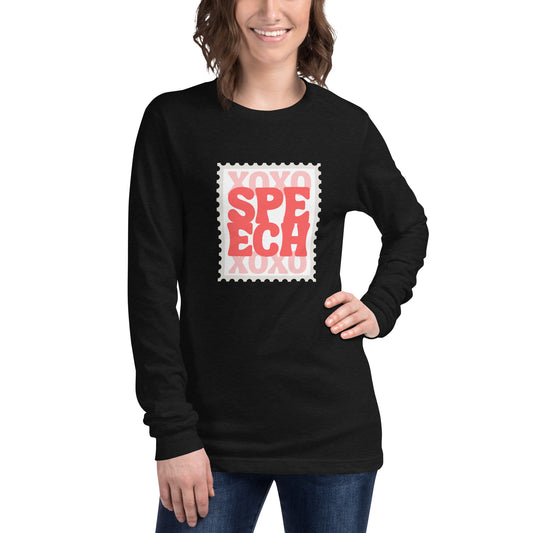 XOXO Speech Long Sleeve Tee