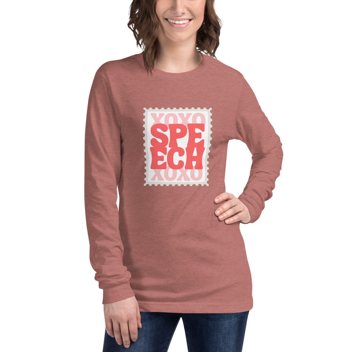 XOXO Speech Long Sleeve Tee