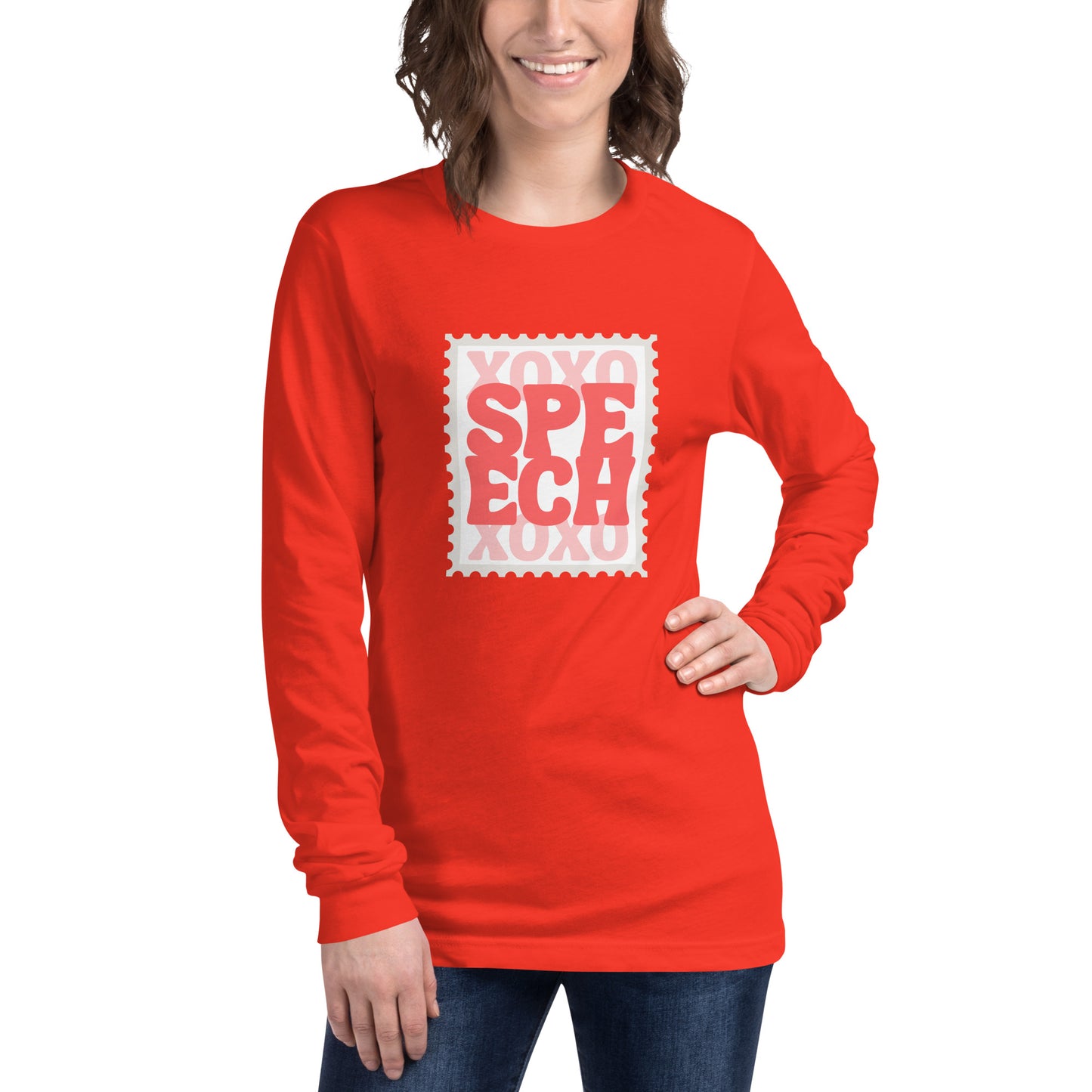 XOXO Speech Long Sleeve Tee