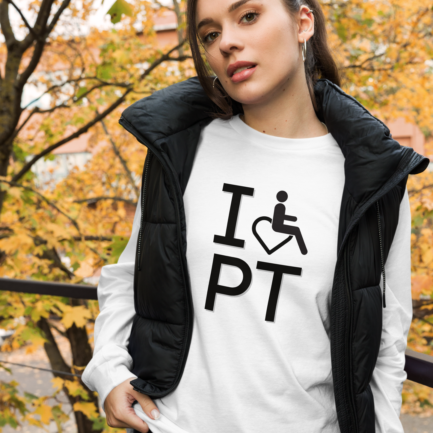 I HEART PT Long Sleeve Tee