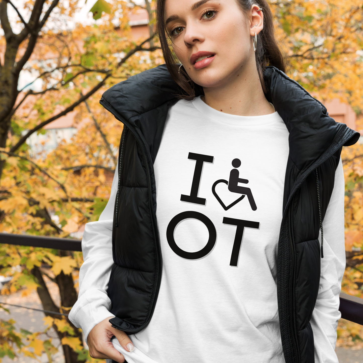 I HEART OT Long Sleeve Tee