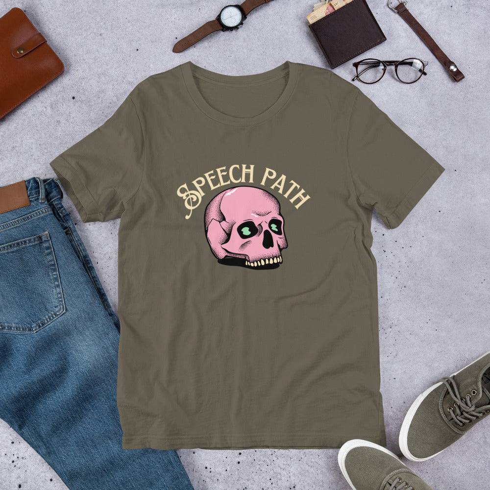 Speech Path Skull Tee