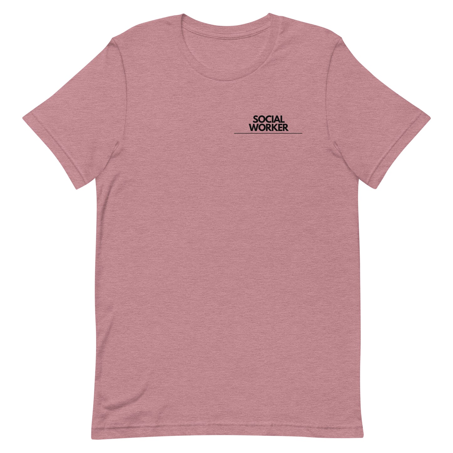 Social Worker Nutrition Facts Tee