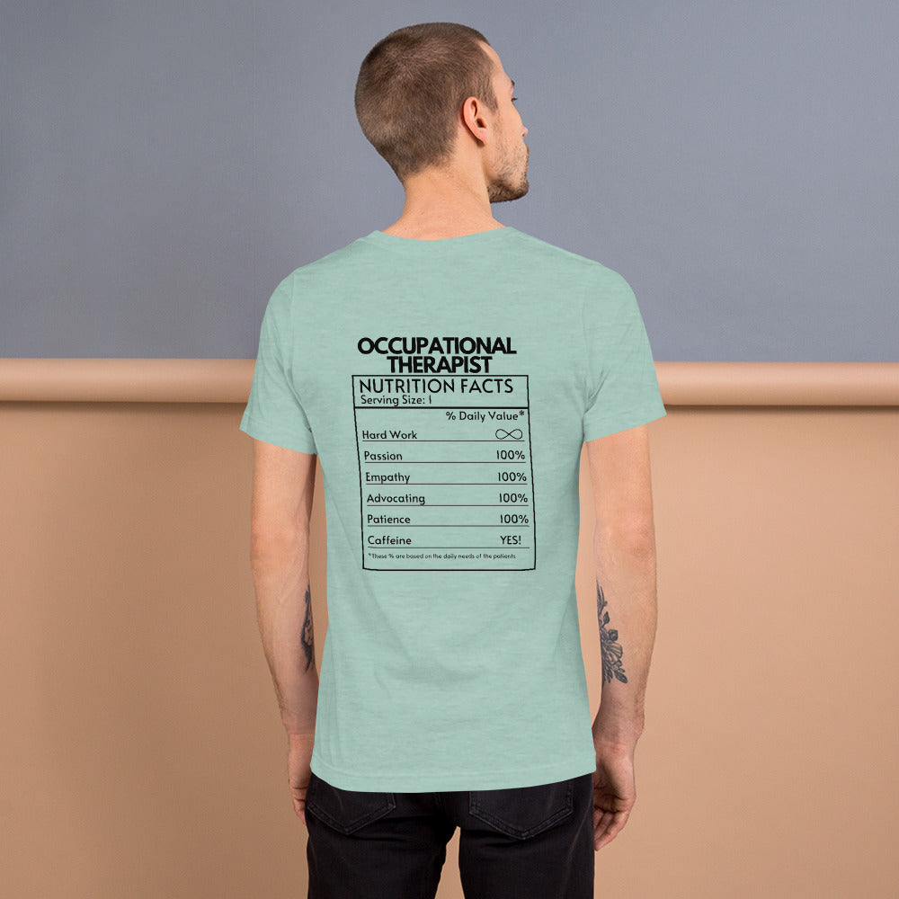 Occupational Therapy Nutritional Facts Tee