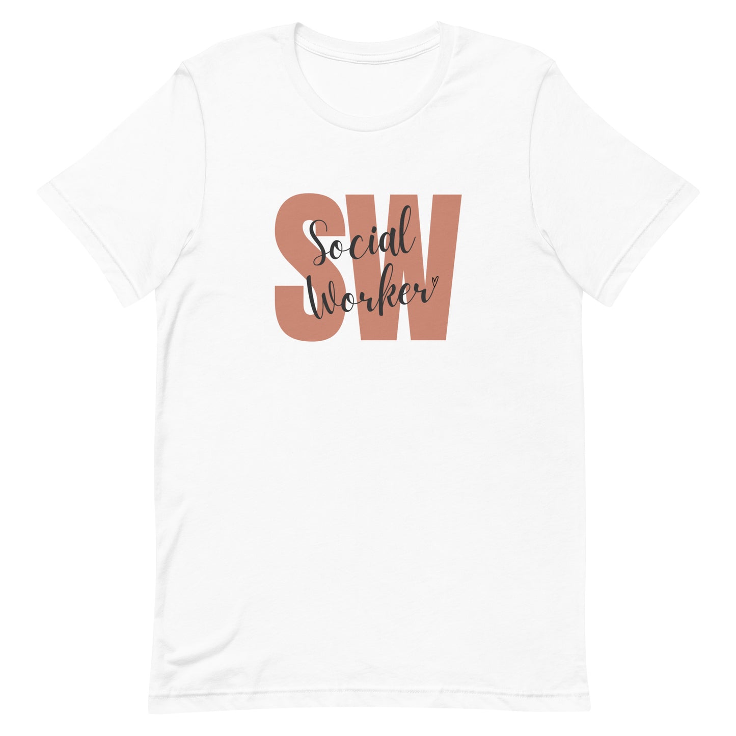 Social Worker Heart Tee