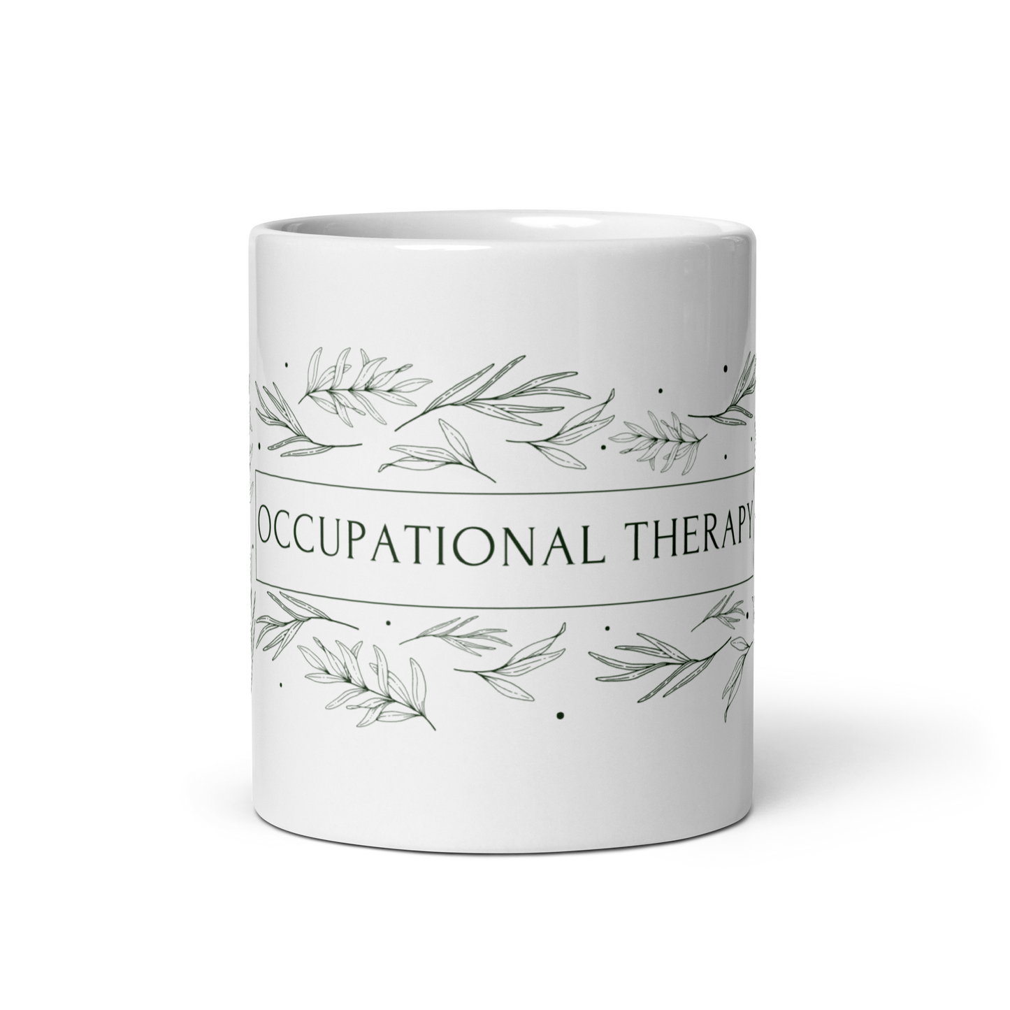 Occupational Therapy Floral Mug