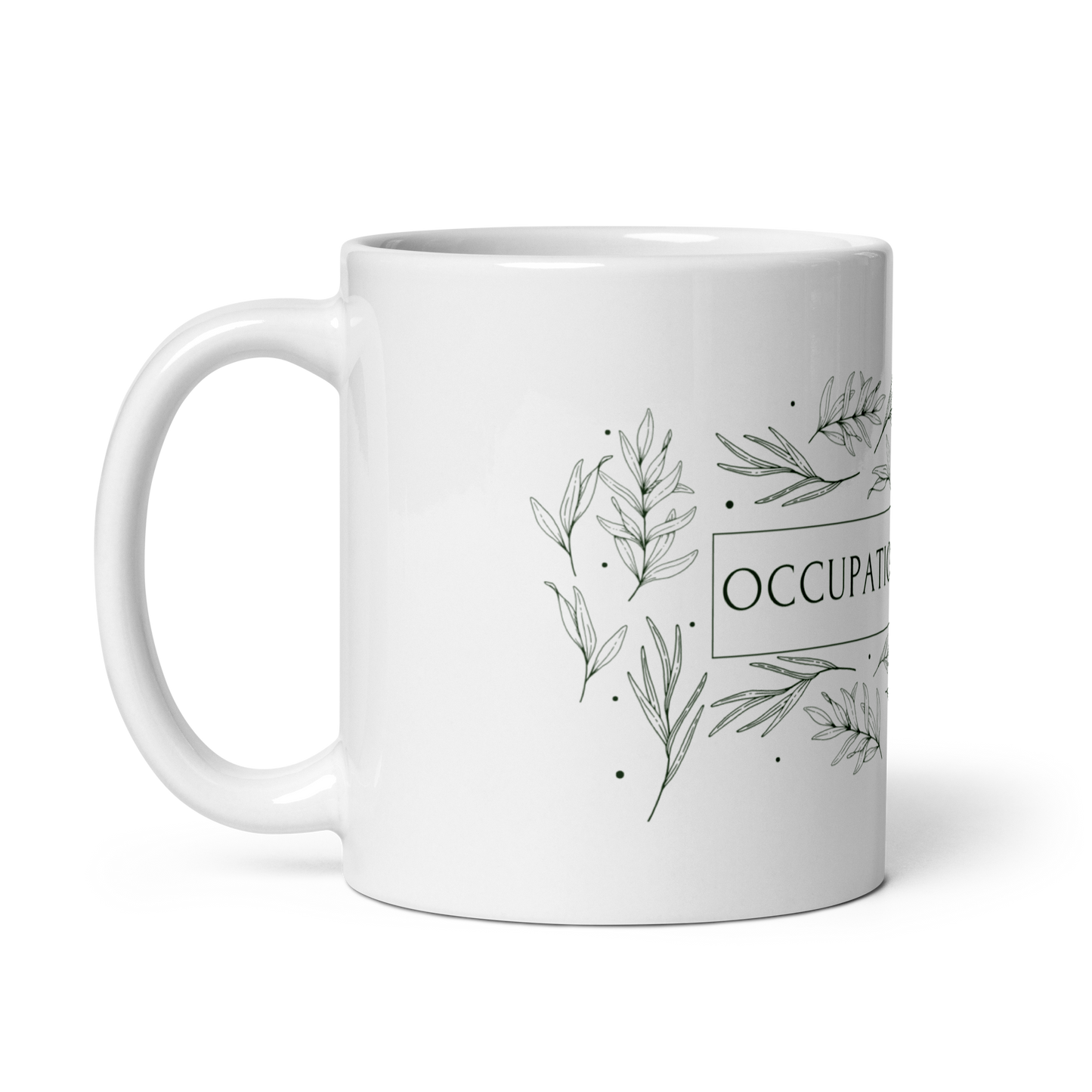 Occupational Therapy Floral Mug