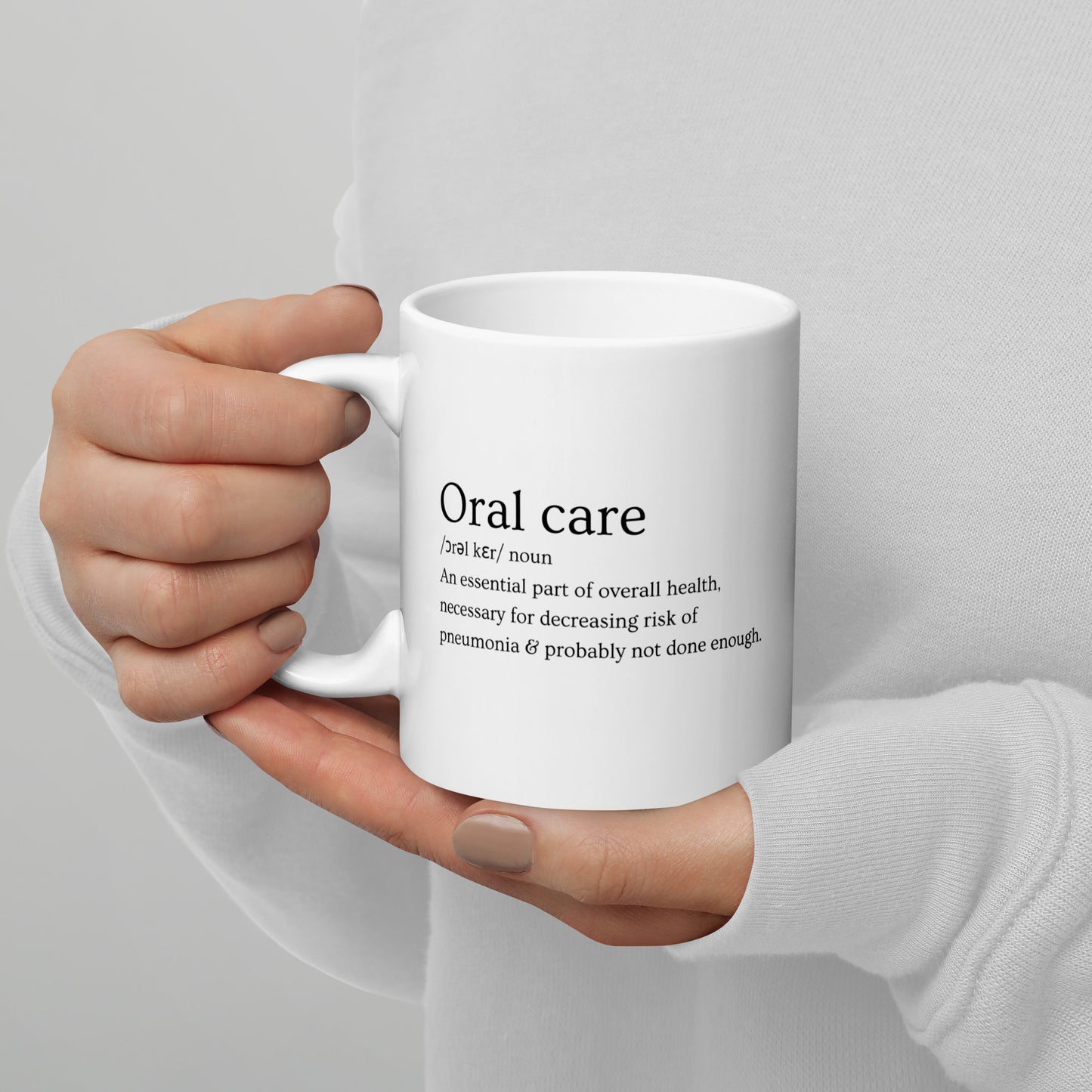 Oral Care Definition Mug