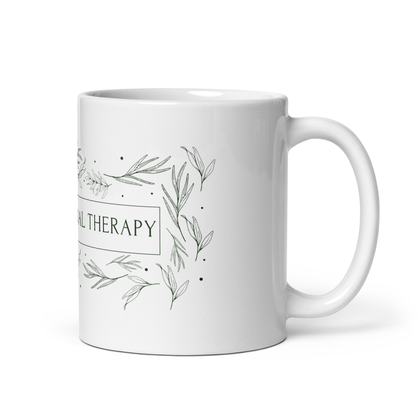 Occupational Therapy Floral Mug