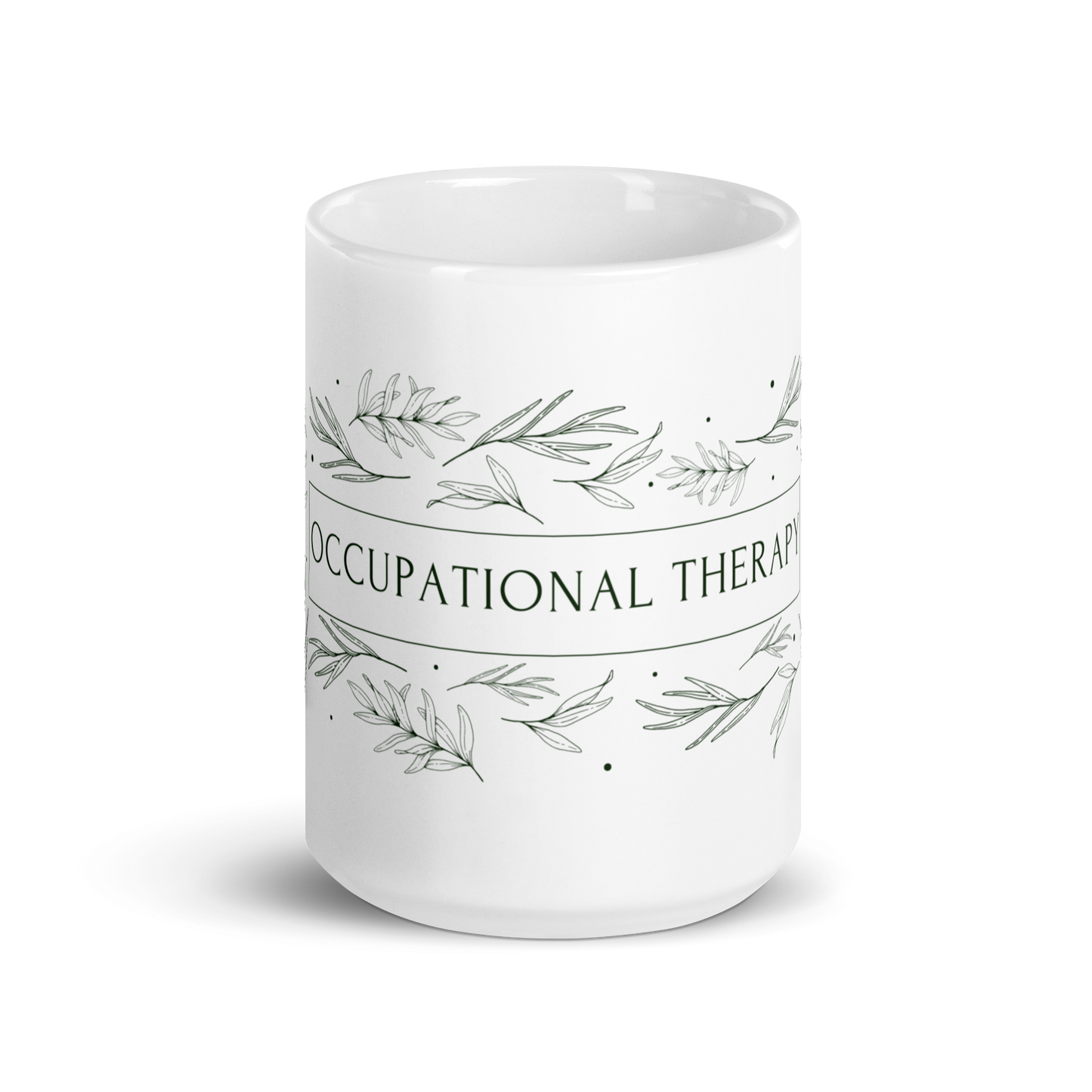 Occupational Therapy Floral Mug