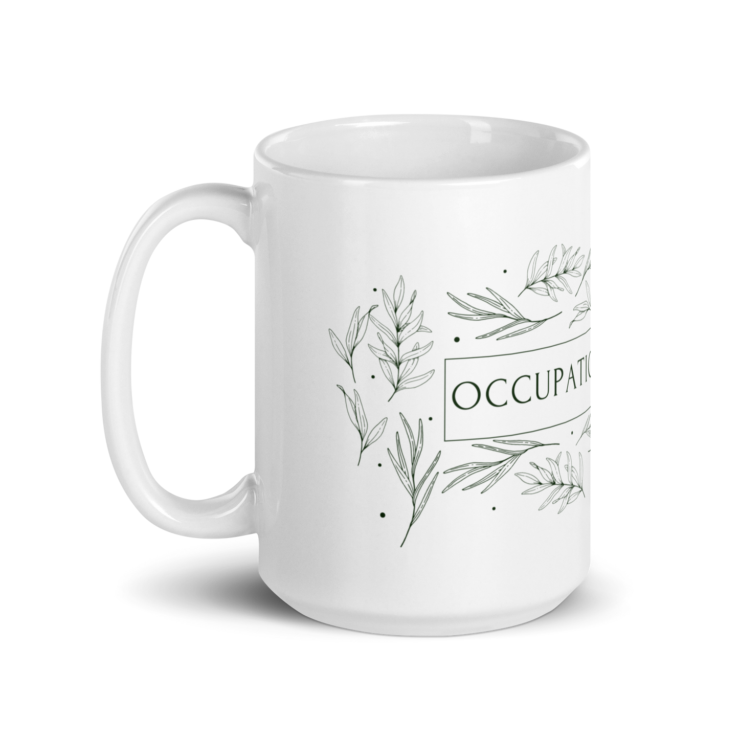 Occupational Therapy Floral Mug