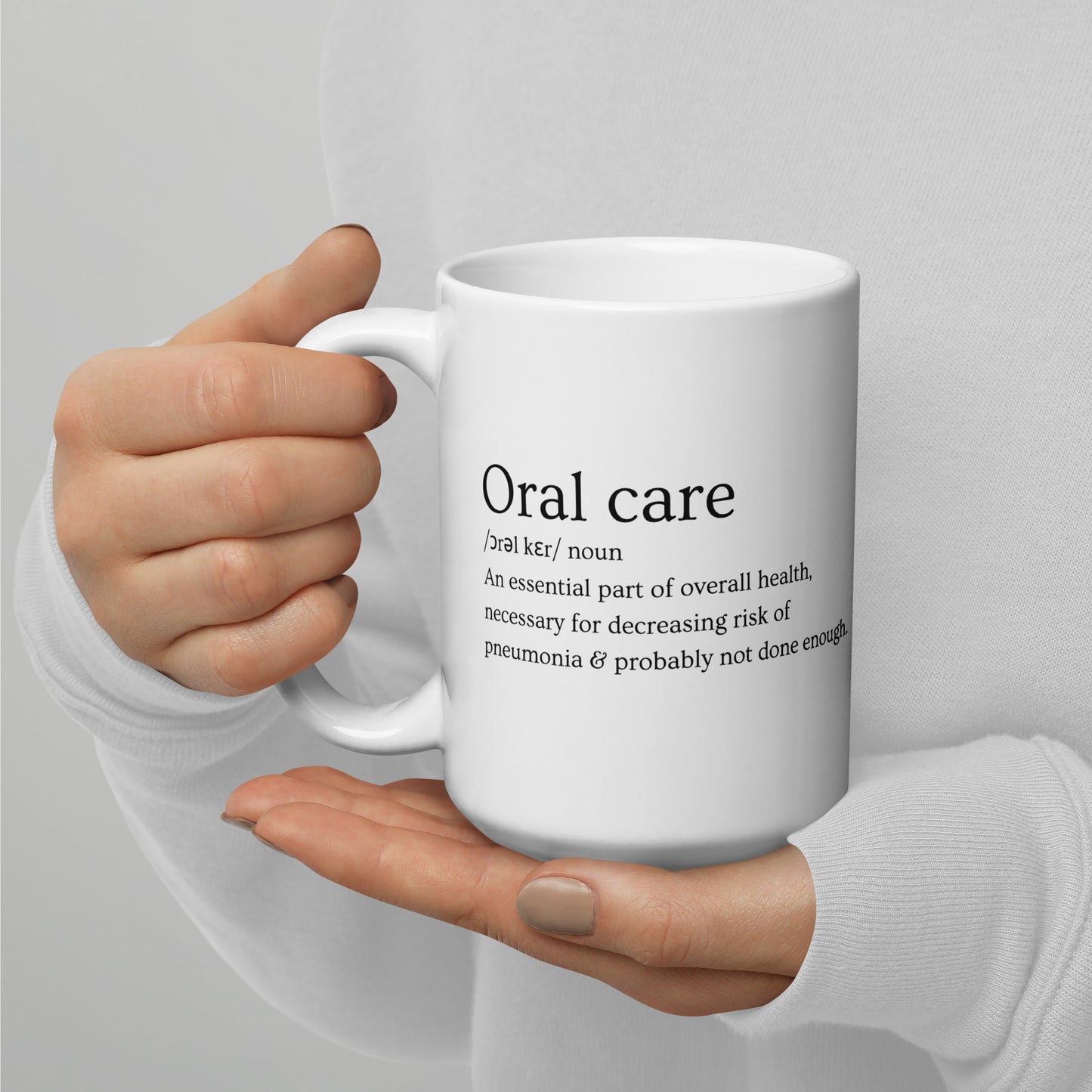 Oral Care Definition Mug