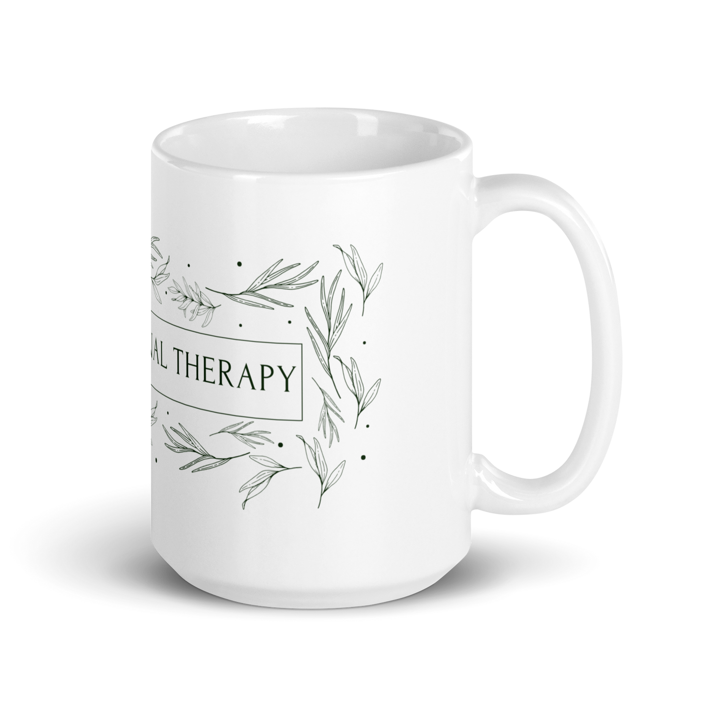 Occupational Therapy Floral Mug