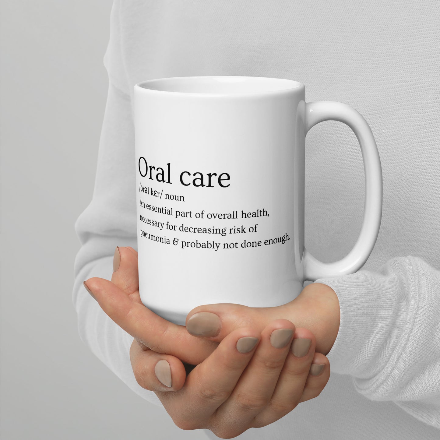 Oral Care Definition Mug